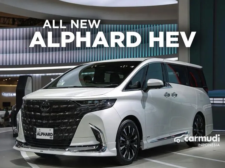 Jual Mobil Toyota Alphard 2024 HEV 2.5 di Banten Automatic MPV Putih Rp 1.656.800.000