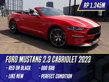 2022 Ford Mustang 2.3 EcoBoost High Performance Convertible Red on Black Merah Cabriolet Cabrio
