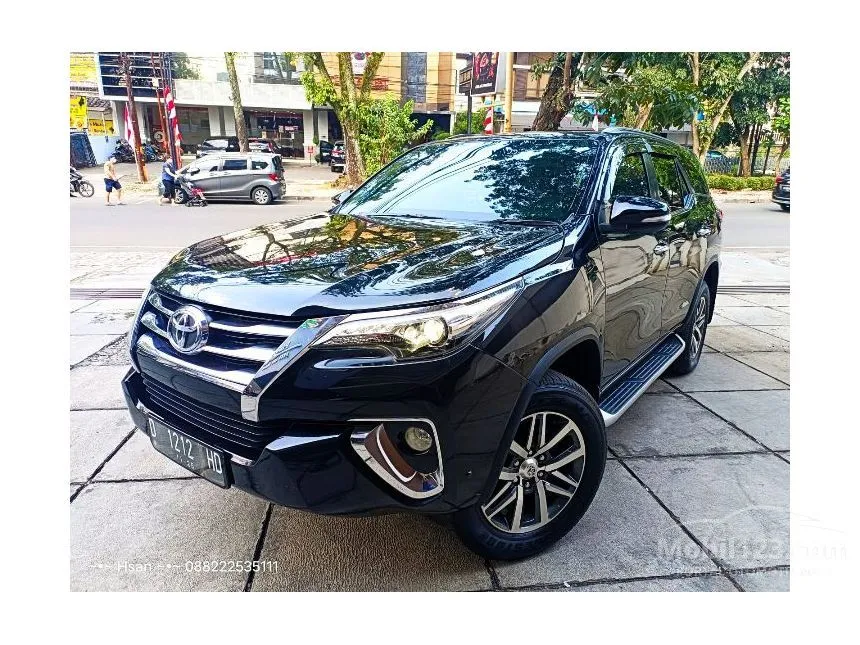 Jual Mobil Toyota Fortuner 2016 VRZ 2.4 di Jawa Barat Automatic SUV Hitam Rp 383.000.000
