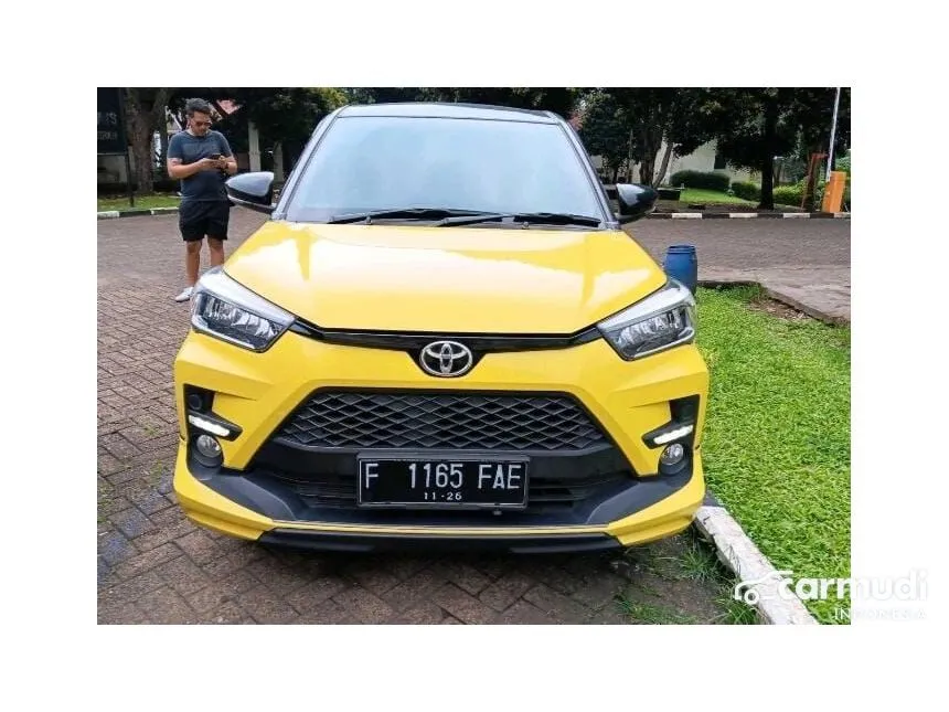 Jual Mobil Toyota Raize 2021 GR Sport 1.0 di DKI Jakarta Automatic Wagon Kuning Rp 205.000.000