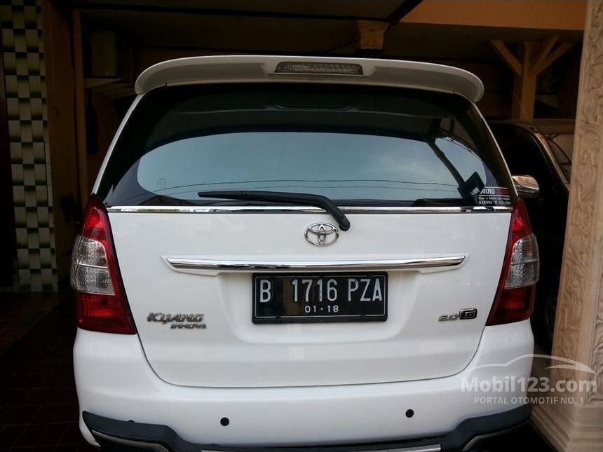 Jual Mobil Toyota Kijang Innova 2013 G 2.0 di DKI Jakarta 