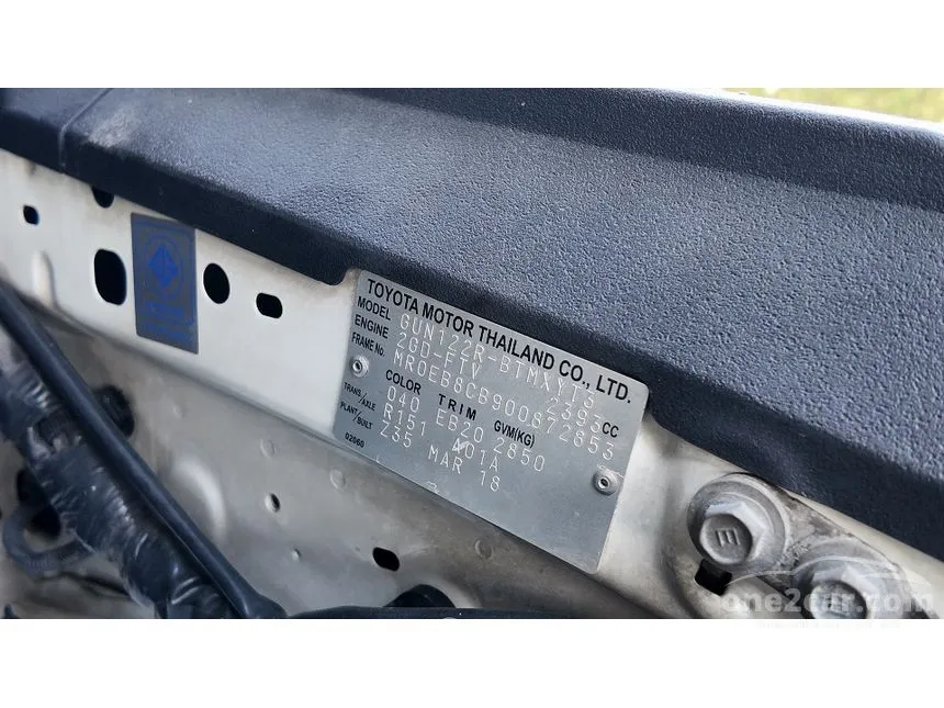 2018 Toyota HILUX REVO J Single Cab Pickup