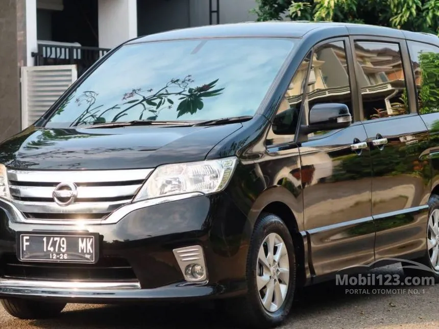 Jual Mobil Nissan Serena 2013 Highway Star 2.0 di DKI Jakarta Automatic MPV Hitam Rp 153.000.000