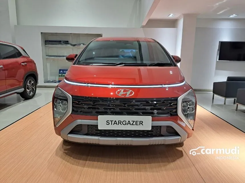 Jual Mobil Hyundai Stargazer 2024 Prime 1.5 di Jawa Barat Automatic Wagon Merah Rp 280.000.000