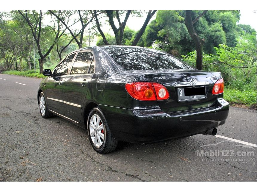 Jual Mobil Toyota Corolla Altis 2001 G 1.8 di Banten Automatic Sedan ...