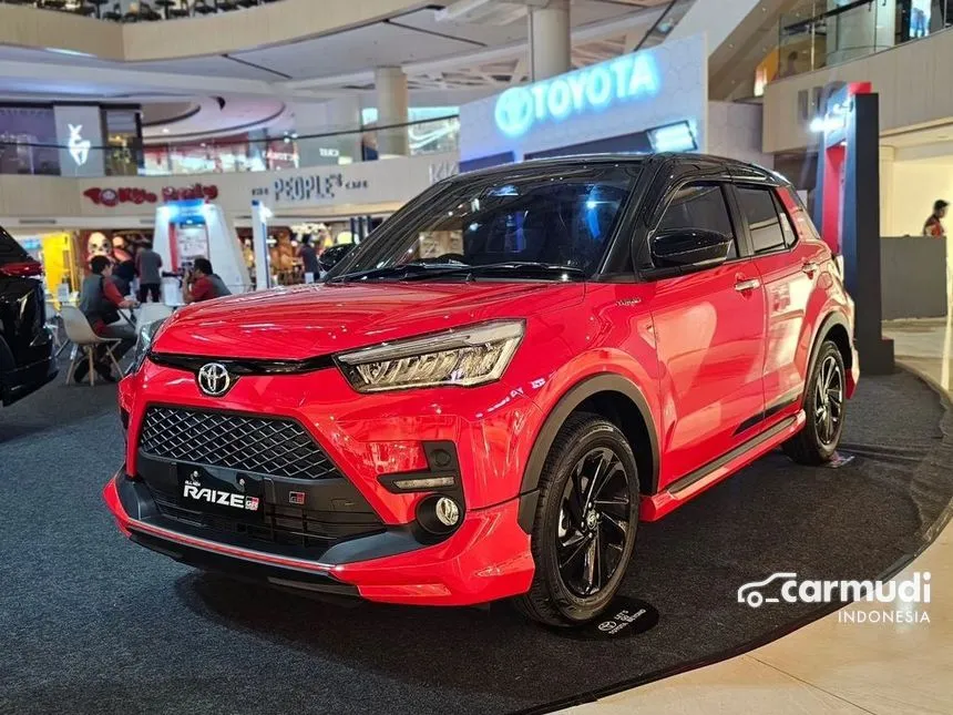 Jual Mobil Toyota Raize 2024 GR Sport 1.0 di Jawa Barat Automatic Wagon Merah Rp 233.300.000