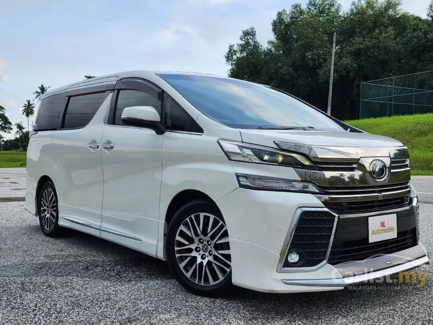 2015 Toyota Vellfire ZA G Edition MPV