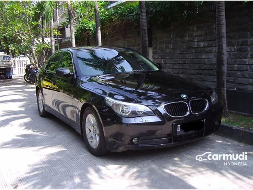 Jual Mobil BMW 520i 2005 2.2 di Banten Automatic Sedan Hitam Rp 188.000.000