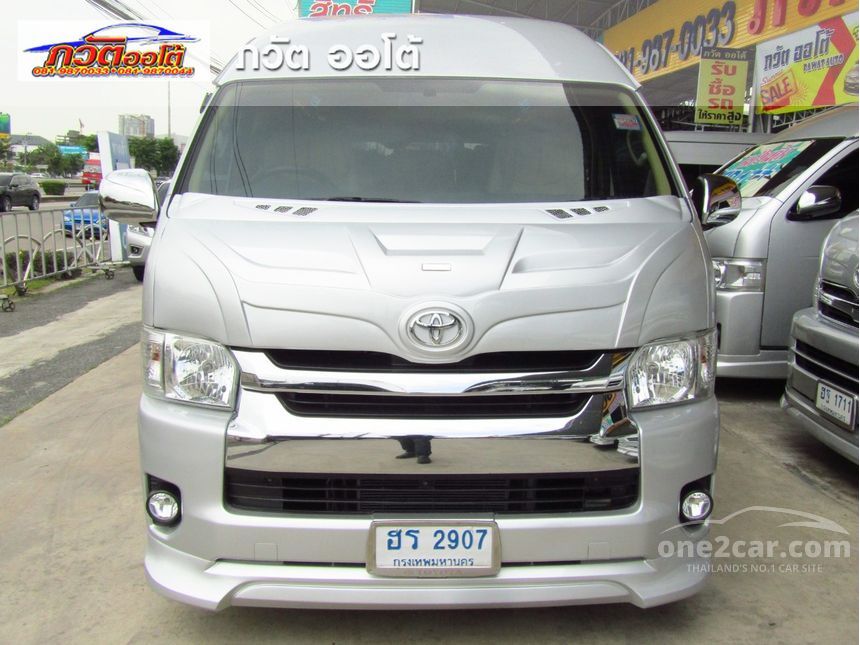 Toyota Hiace 2014 D4D 3.0 in กรุงเทพและปริมณฑล Manual Van สีเงิน for ...