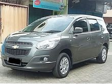 2013 Chevrolet Spin 1.2 LT SUV Bensin Manual Tangan Satu Km 63rb Rawatan ATPM Resmi Dari Baru Body Interior Luar Dalam Masih Orisinil Semua Siap PakaI