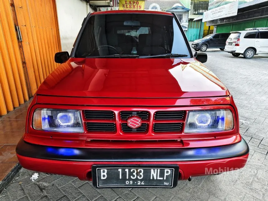 Jual Mobil Suzuki Escudo 1997 JLX 1.6 di Banten Manual SUV Merah Rp 67.500.000