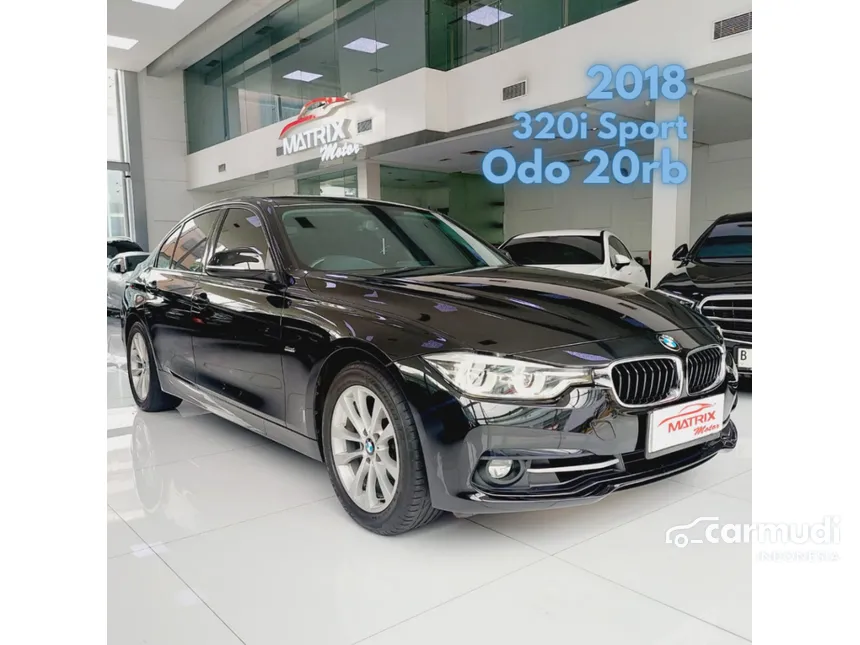 Jual Mobil BMW 320i 2018 Sport 2.0 di DKI Jakarta Automatic Sedan Hitam Rp 450.000.000