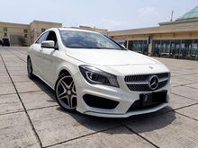 Mercedes Benz CLA 200 Sport AT 2015 Putih Antik km.19rb Full Orisinil