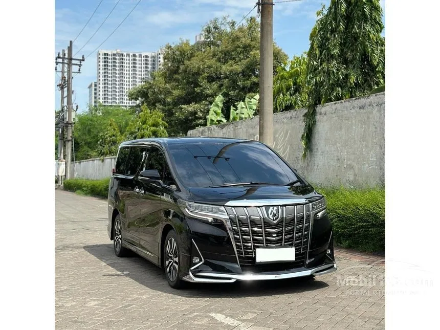 Jual Mobil Toyota Alphard 2021 G 2.5 di Jawa Timur Automatic Van Wagon Hitam Rp 995.000.000