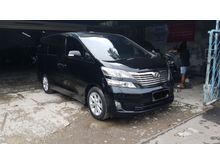 2010 Toyota Vellfire 2.4 V hitam