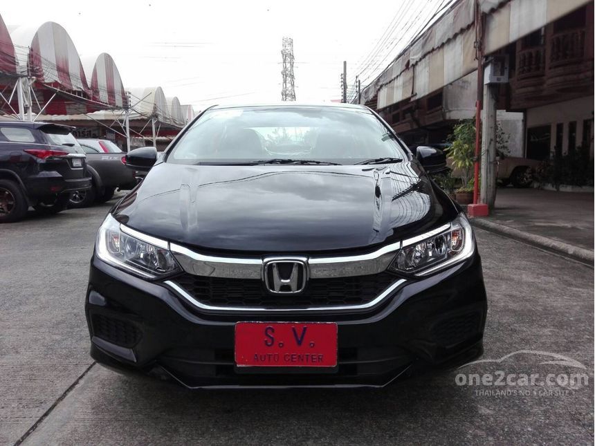 Honda City 2018 S i-VTEC 1.5 in กรุงเทพและปริมณฑล Automatic Sedan สีดำ ...