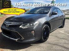 2015 TOYOTA CAMRY 2.5 Hybrid $$ MERDEKA - FULL LOAN $$ MERDEKA - FREE WARRANTY ** NO FAKE YEAR ** PRICE HIGHLY NEGOTIABLE ** CHEAPEST IN TOWN **