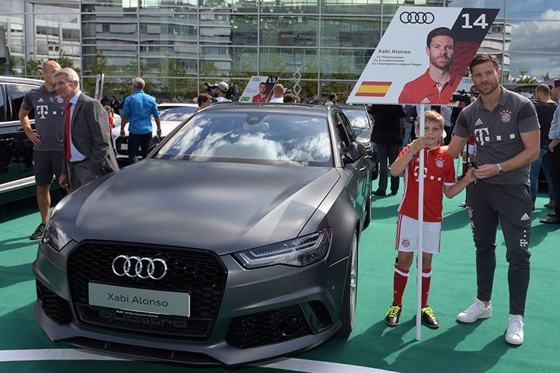 Mobil-mobil Audi untuk Pemain Bayern Munich 2