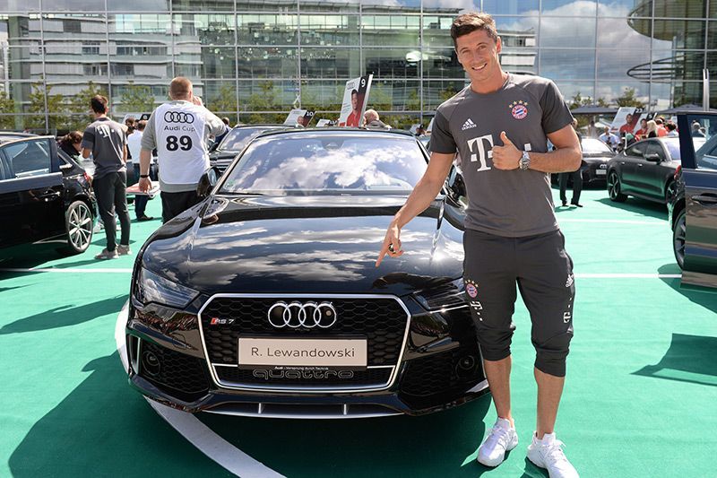 Mobil-mobil Audi untuk Pemain Bayern Munich 5