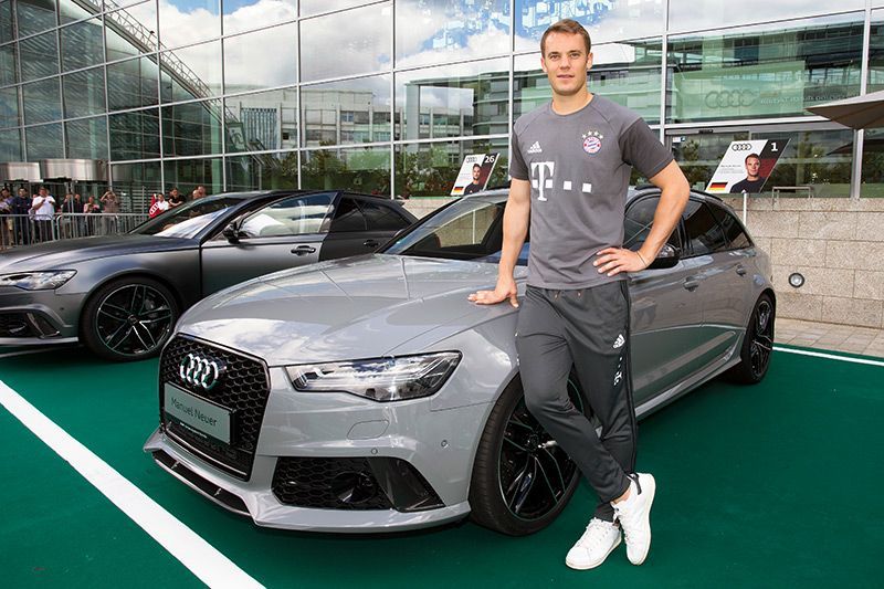 Mobil-mobil Audi untuk Pemain Bayern Munich 7