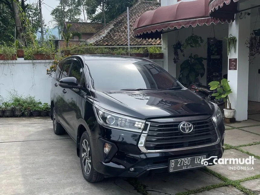 Jual Mobil Toyota Kijang Innova 2022 V 2.4 di Jawa Barat Automatic MPV Hitam Rp 410.000.000