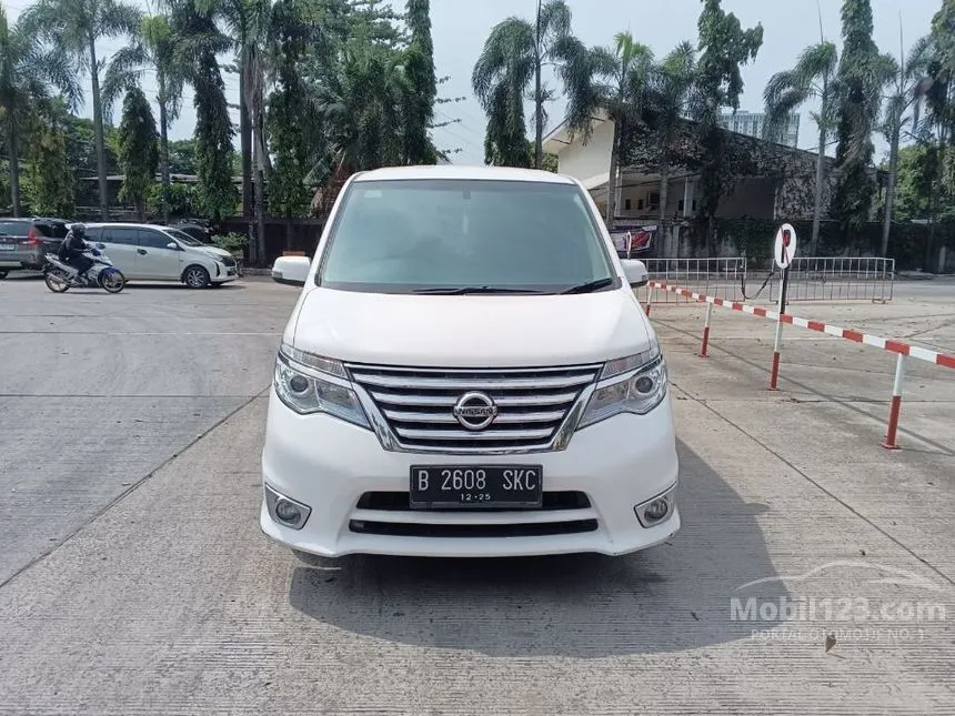 Jual Mobil Nissan Serena 2015 Highway Star 2.0 di DKI Jakarta Automatic MPV Putih Rp 179.000.000