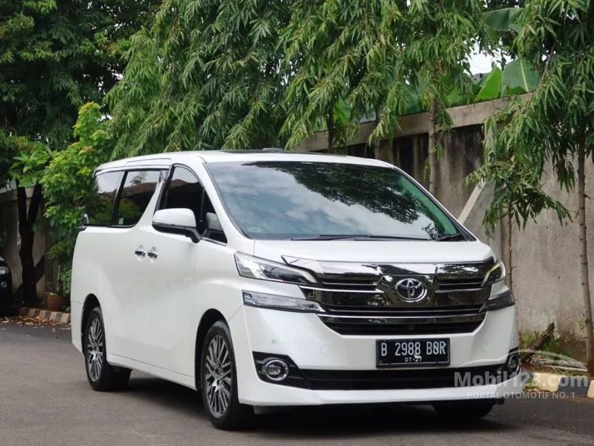 Jual Mobil Toyota Vellfire 2017 G 2.5 di Banten Automatic Van Wagon Putih Rp 680.000.000