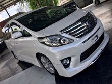 2012 Toyota Alphard 2.4 SC Edition Modellista Bodykits UNREG