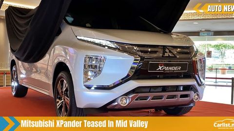 Mitsubishi XPander Teased Again In Upskirt Preview – CKD Assembly In Pahang