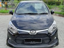 Toyota New Agya 1.2 TRD Manual MT 2018 Hitam KM Antik 2rb Low aassli jrg pakai harga Cash 105 sja