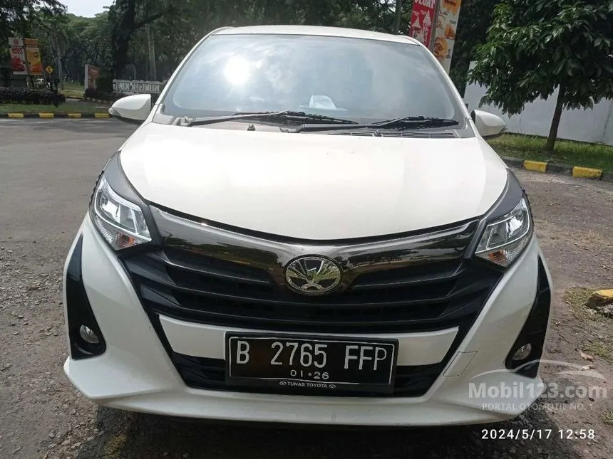 Jual Mobil Toyota Calya 2020 G 1.2 di Jawa Barat Manual MPV Putih Rp 120.000.000