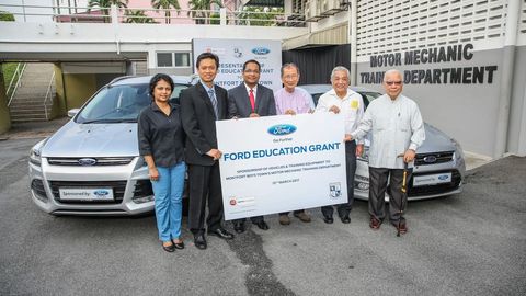 Ford Donates Two Vehicles and Equipment to Montfort Boys Town