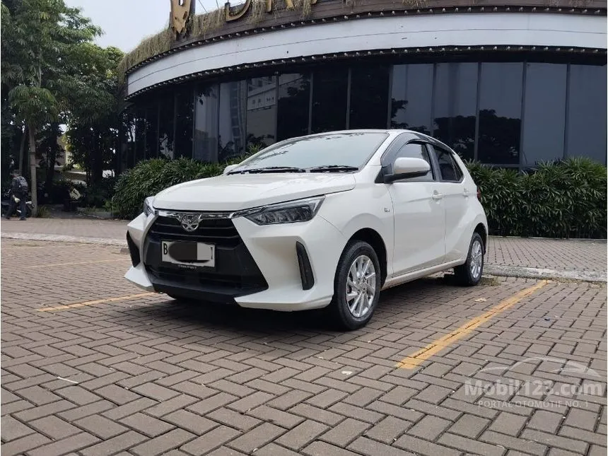 Jual Mobil Toyota Agya 2023 G 1.2 di Jawa Barat Automatic Hatchback Putih Rp 153.500.000