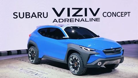 Geneva 2019: Subaru Viziv Adrenaline Concept Sets The Tone For Bolder Design