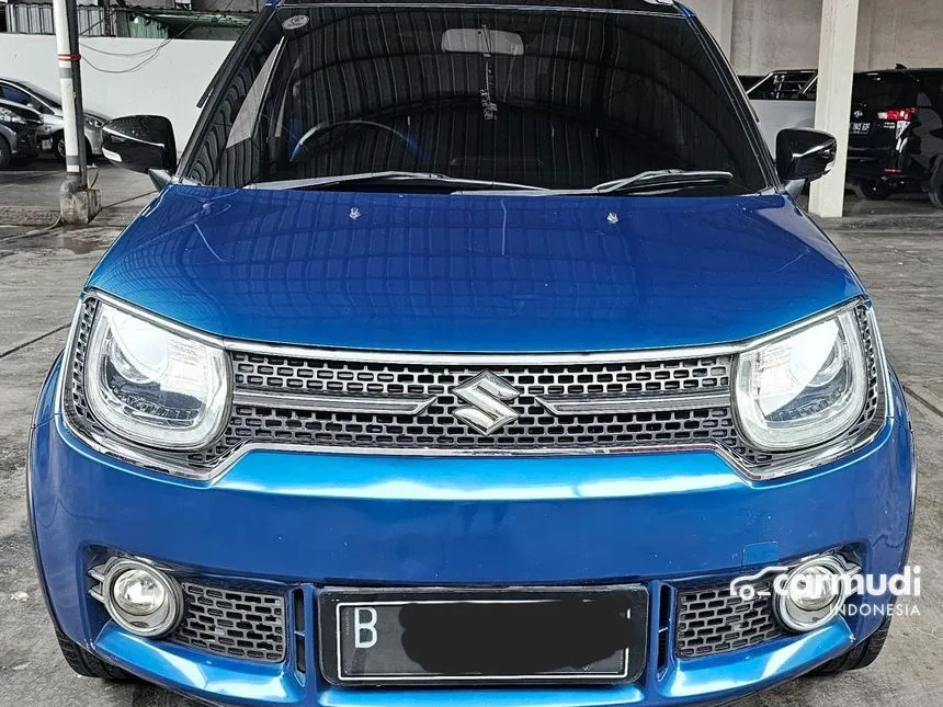 Jual Mobil Suzuki Ignis 2017 GX 1.2 di DKI Jakarta Manual Hatchback Biru Rp 100.000.000