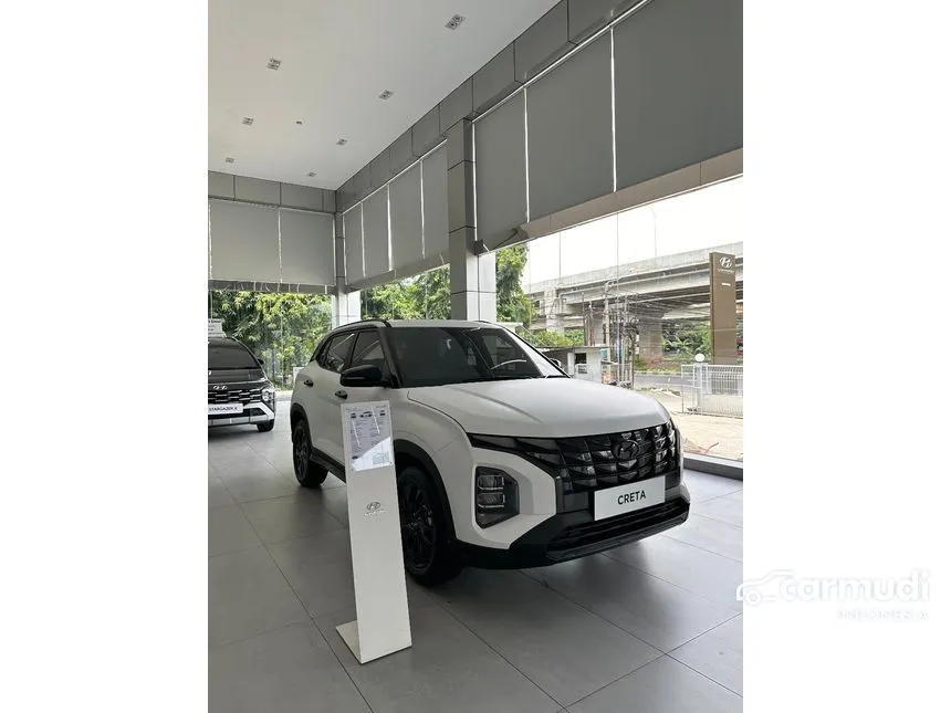 Jual Mobil Hyundai Creta 2024 Alpha 1.5 di Banten Automatic Wagon Putih Rp 125.000.000
