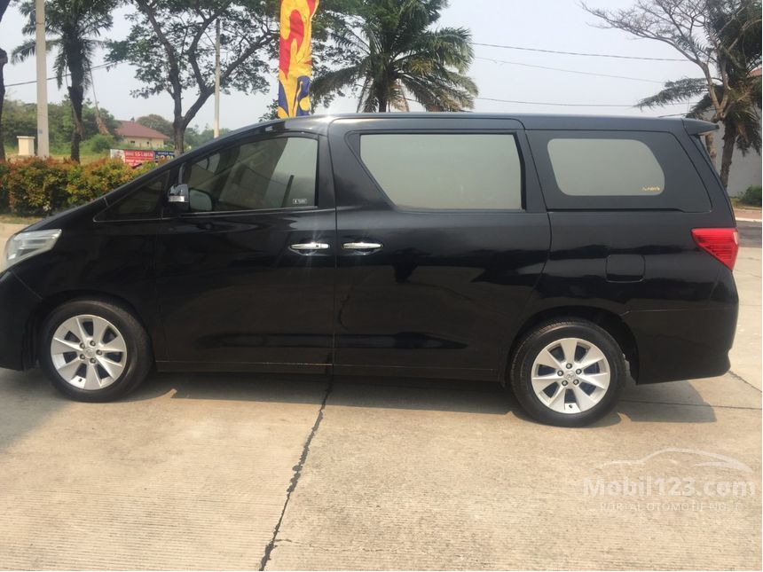 Jual Mobil Toyota Alphard 2011 X 2.4 di Banten Automatic MPV Hitam Rp