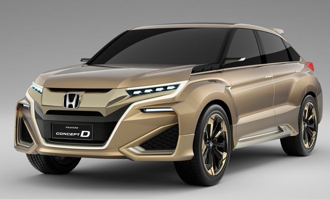 Honda's Concept D Is The Mother Of Its SUVs, Revealed At Auto Shanghai ...