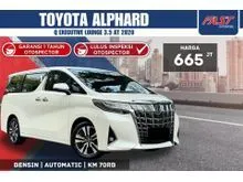 2020 Toyota Alphard 3.5 Q MPV EXECUTIVE LOUNGE PREM SOUND JBL KM.70RB TSS & PAJAK PANJANG