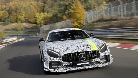 Mercedes-AMG GT R Pro Teased Ahead Of LA Debut Tomorrow