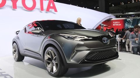 Frankfurt 2015: Updated Toyota C-HR Concept Debuts – Inches Closer To Production