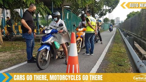 PDRM: Motorcycle Lanes Must Be Used At All Times