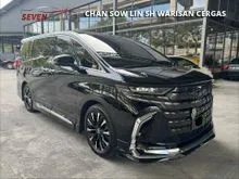 2024 Toyota Alphard 2.4 Executive Lounge Local Unit Warranty Toyota Malaysia