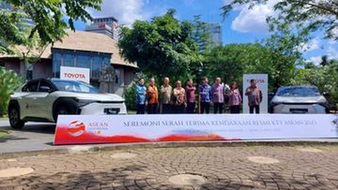 Toyota Siapkan 65 Mobil Listrik bZ4X untuk Dukung KTT ASEAN 2023