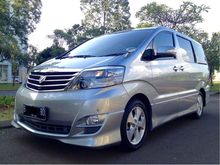 2007 Toyota Alphard 2.4 ASG top spec km rendah,prem sound, terawat, tgn ke1