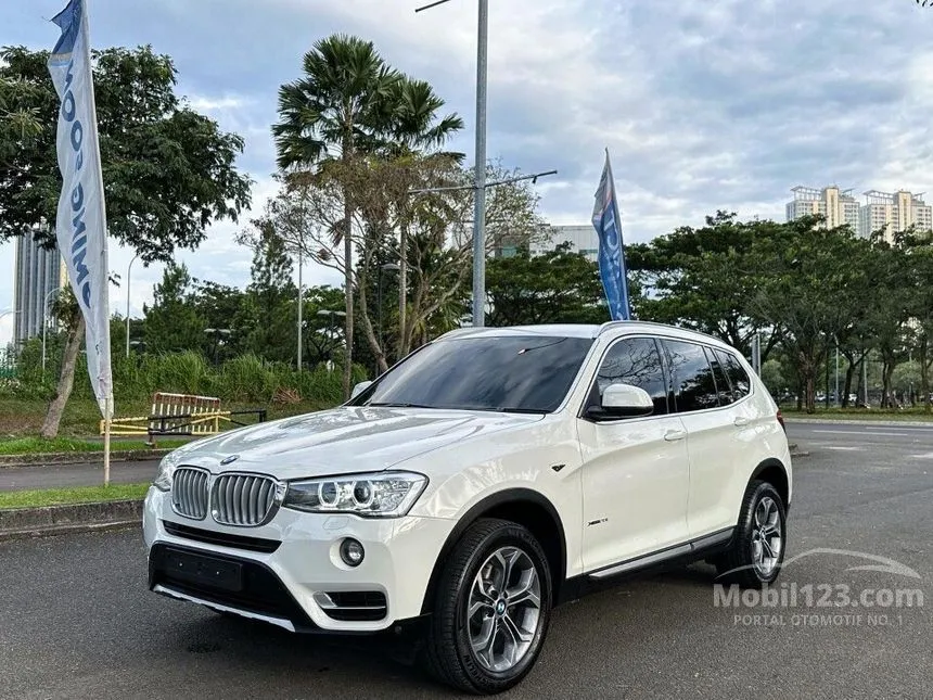 Jual Mobil BMW X3 2016 xDrive20i xLine 2.0 di DKI Jakarta Automatic SUV Putih Rp 523.000.000