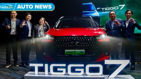Chery Tiggo 7 CSH, Tiggo 8 CSH previewed in Malaysia - PHEV variants shown ahead of late-2025 launch
