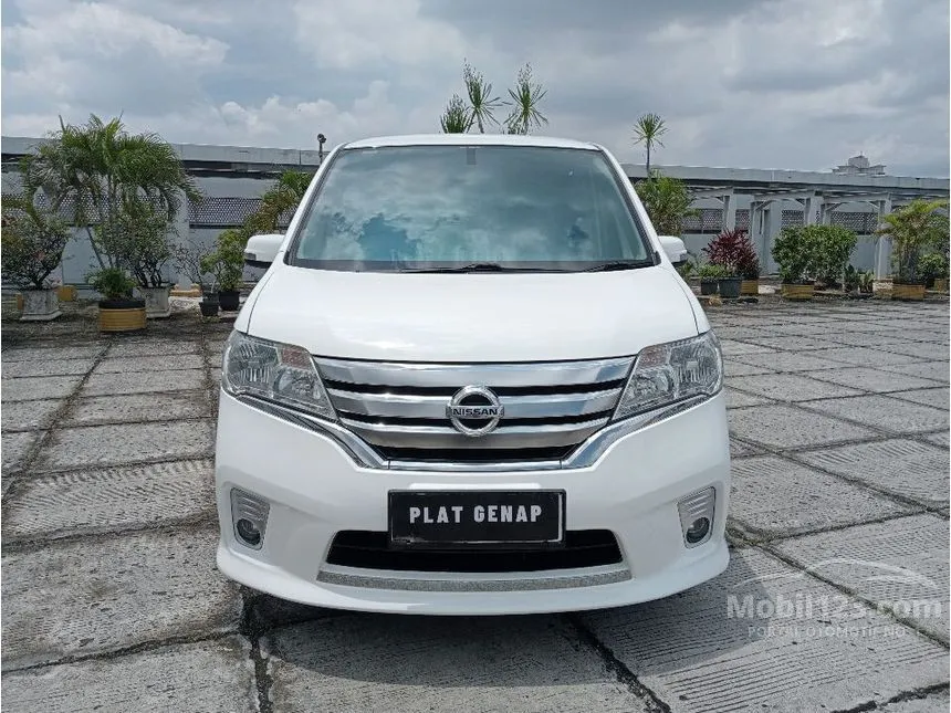 Jual Mobil Nissan Serena 2013 Highway Star 2.0 di DKI Jakarta Automatic MPV Putih Rp 139.000.000