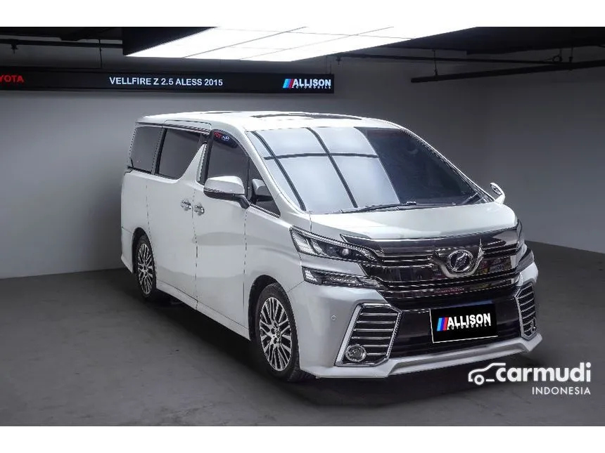 2015 Toyota Vellfire Z Van Wagon