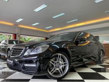 2012 Mercedes-Benz E63 AMG 5.5 W212 Sedan Nik2012 Black On Black Km20rb Antik Panoramic Sunroof Full Option #AUTOHIGH #BEST OFFER